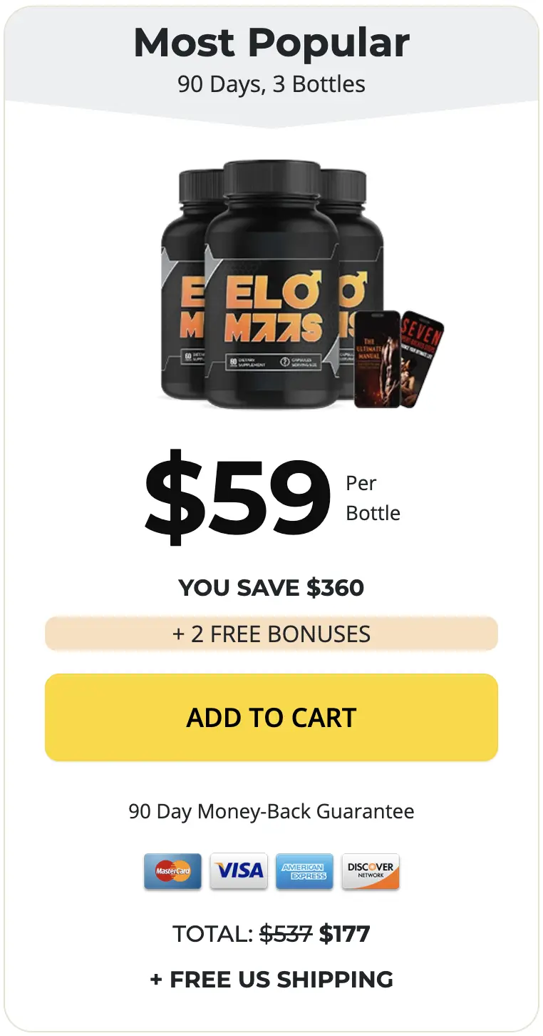 EloMaas three bottles order